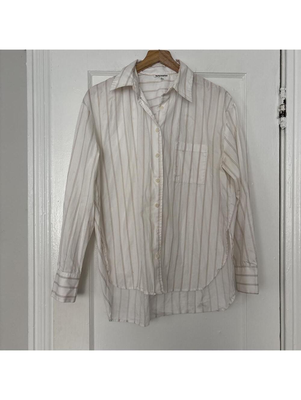 Reformation Women's White Shirt